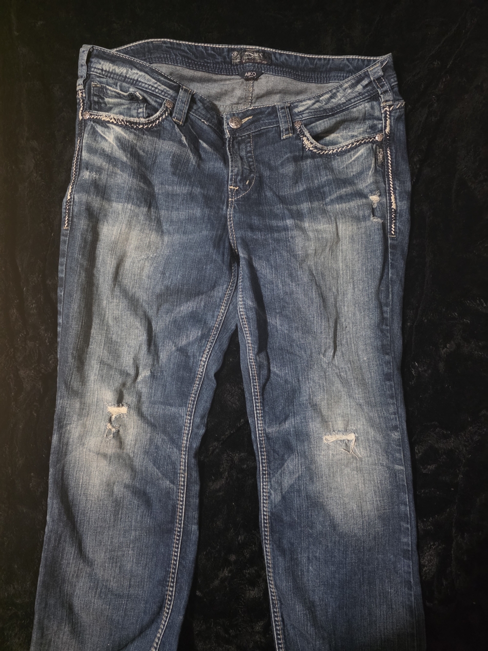 Women’s Silver Aiko Bootcut Denim Jeans